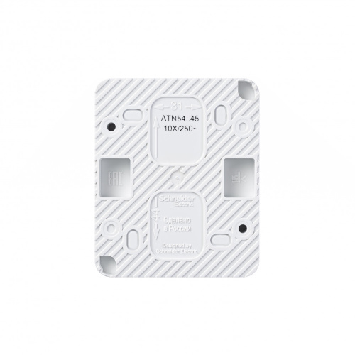 Розетка о/у AtlasDesign Profi54 1м с/з с з/ш белый IP54 16А SchE                                         фото 2                    