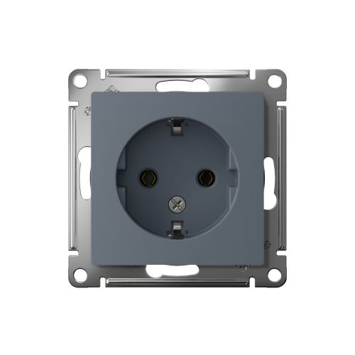 Розетка с/у AtlasDesign 1м с/з грифель IP20 механизм 16А (упак-10шт) SchE                                         фото 7                    