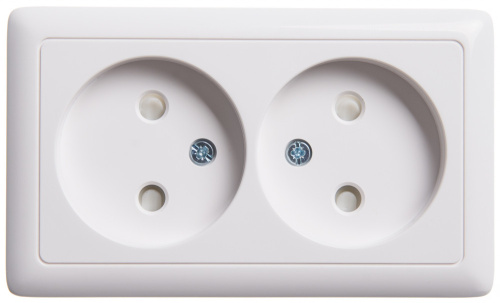 Розетка о/у Хит 2м б/з с/ш белый IP20 16А 250В SchE                                        