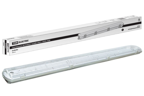 Светильник ЛСП 2х36Вт 3902С IP65 с ЭПРА ТДМ                                        