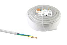 Провод ПВС 4х0,75 (100м), монтажно-бытовой, белый Народный ТДМ          