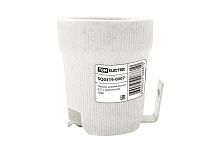 Патрон Е27 керамический с держателем ТДМ          