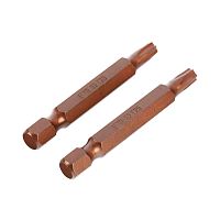 Бита T25, сталь S2, длина 50 мм, 2шт в блистере EDGE by PATRIOT          