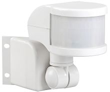 Датчик движения 1100Вт ДД 018В угловой белый 270 град., дальность 12м, IP44, ИЭК          