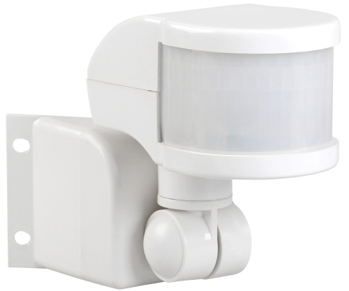 Датчик движения 1100Вт ДД 018В угловой белый 270 град., дальность 12м, IP44, ИЭК                                        