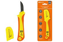 Нож монтерский  с прямым лезвием,  диэлектрический, НМИ-02 "ЭкспертЭлектрик" ТДМ          