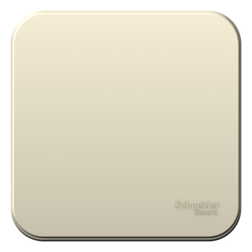 Выключатель о/у Бланка 1кл молочный IP20 10А (упак-10шт) SchE                                         фото 2                    