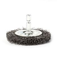 Щетка круглая для дрели 65мм НЕХ PATRIOT          