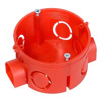 Коробка установочная HF 68х42 с саморезами (224шт/кор) Промрукав          