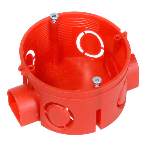 Коробка установочная HF 68х42 с саморезами (224шт/кор) Промрукав                                         фото 4                    