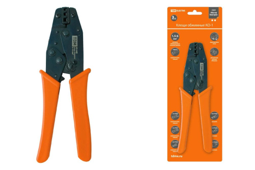 Клещи обжимные КО-1 1,5-6мм ТДМ                                        