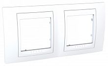 Рамка Unica Хамелеон 2м белый горизонтальная (упак-10шт) SchE          