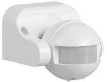 Датчик движения 1100Вт ДД 009 настенно-потолочный белый 180 град, дальность 12м, IP44, ИЭК          