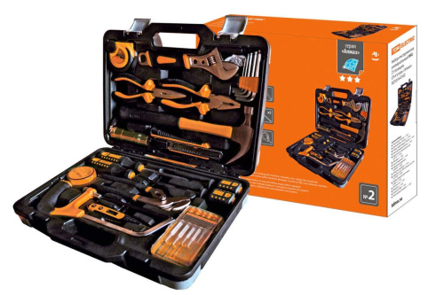 Набор инструментов универсальный №2, 21 позиция, CR-V сталь "Алмаз" ТДМ                                        