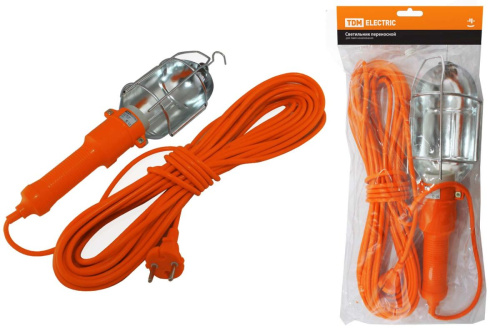 Светильник переносной УП-2Р круглая вилка 2Р/10метров ТДМ                                        