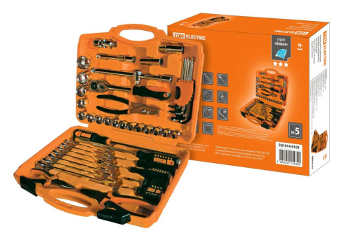 Набор инструментов универсальный №5, 48 позиций, CR-V сталь "Алмаз" ТДМ                                        