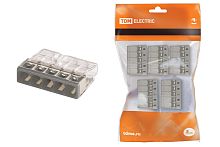 Строительно-монтажная клемма КБМ-2273-235 (2,5мм2) с пастой (5 шт/упак) ТДМ          