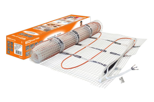 Мат нагревательный "Комфорт" МН двухжильный, 1 кв. м, 150 Вт ТДМ                                        