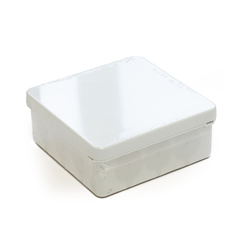 Коробка распределительная для прямого монтажа двухкомпонентная HF100х100х40(90шт/кор)белая Промрукав                                         фото 3                    