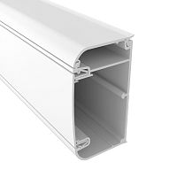 Кабель-канал 90х50 мм, с перегородкой, боковой и фронтальной крышками          