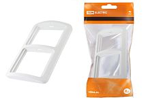 Рамка Валдай 2м белая горизонтальная ТДМ          