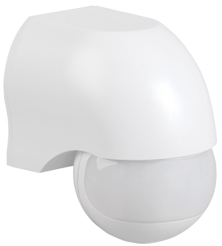 Датчик движения 1100Вт ДД 010 белый, угол обзора 180град., дальность 10м, IP44, ИЭК                                        