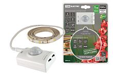Умная подсветка SMD2835-30LED/m-IP20-5В-2,4Вт-6000К(1 м),датчик движ.и освещ.,акк. Li-Ion1100мАч ТДМ          