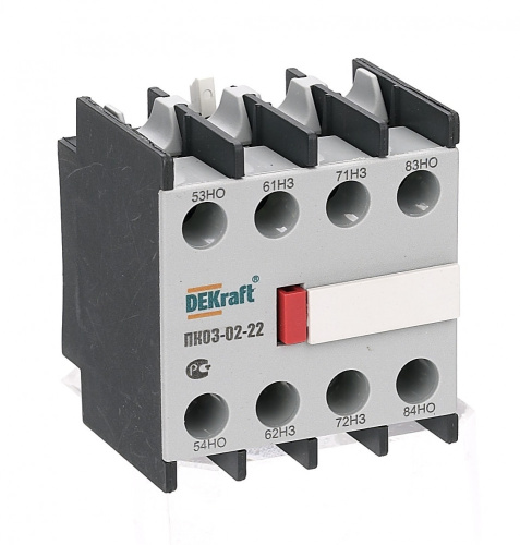 Приставка контактная 2но+2нз DEKraft                                        