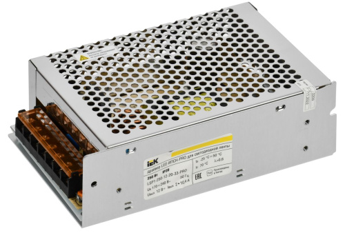 Драйвер LED IP20 250Вт для LED ленты ИЭК                                        