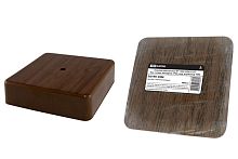 Коробка распаячная КР 100х100х29 ОП бук, с клем. колодкой, IP40, инд. штрихкод ТДМ          