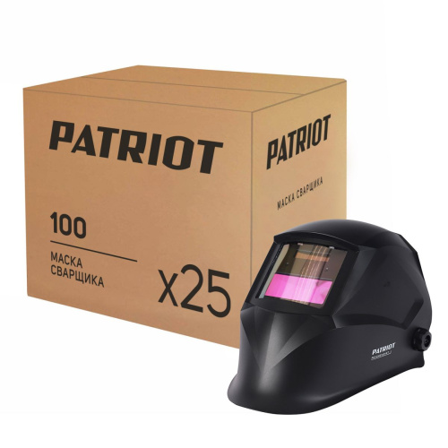 Маска сварщика, модель 100 в пакете, PATRIOT                                        