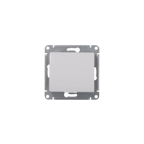 Переключатель с/у GLOSSA 1кл белый механизм IP20 10А на 2 направления (упак-20шт) SchE                                        