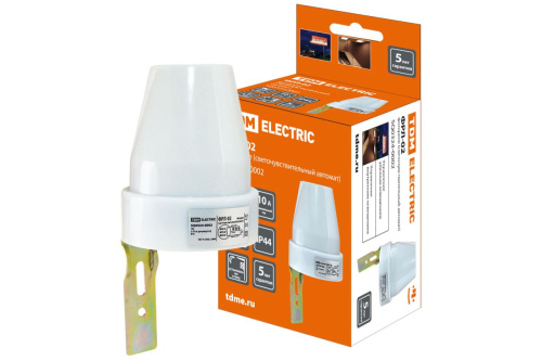 Фотореле 10А ФРЛ-02 5-50Лк ТДМ                                        