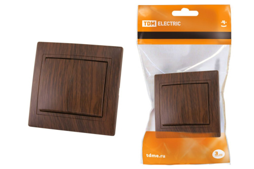 Выключатель с/у Таймыр 2кл бук IP20 10А ТДМ                                        