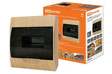 Бокс пластиковый ЩРН-П-8 184х200х95 IP41 Эко сосна ТДМ          