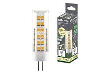 Лампа светодиодная G4-7 Вт-230 В-3000 К, SMD, 18,5x57 мм ТДМ          