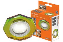 Светильник встраиваемый Gu5.3 MR16 СВ 03-04 мульти/хром, многогранник ТДМ          