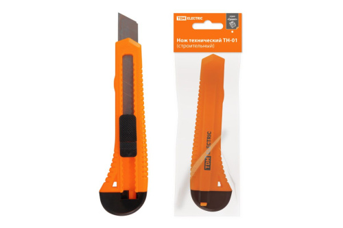 Нож технический (строительный), ТН-01, 18 мм, серия "Гранит" ТДМ                                        