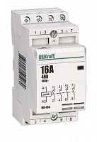 Модульный контактор 4НО 16А 230В МК-103 DEKraft          