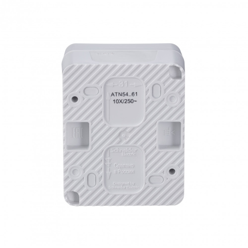 Переключатель о/у AtlasDesign Profi54 1кл белый IP54 10А SchE                                         фото 2                    