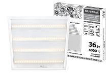 Светильник светодиодный 36Вт 595х595х19 4000К ТДМ  призма (с драйвером)          