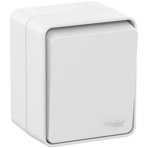 Выключатель о/у AtlasDesign Profi54 1кл белый IP54 10А SchE                                        
