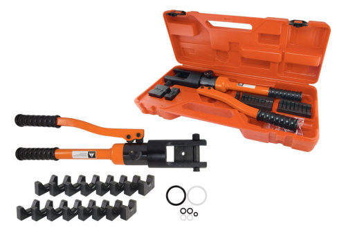 Пресс клещи гидравлические ПГРс-300 с набором матриц (10-300мм2), 12 штук, МастерЭлектрик  ТДМ                                        