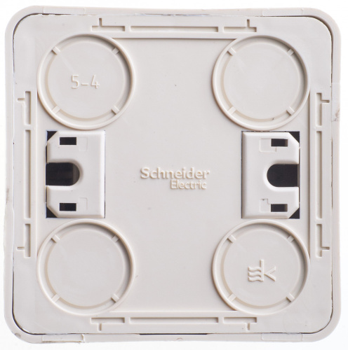 Выключатель о/у Этюд 2кл кремовый IP20 10А (упак-25шт) SchE                                         фото 3                    