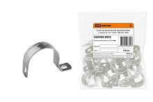 Скоба металлическая однолапковая с внутр. d 12-13 мм (100 шт) ТДМ          