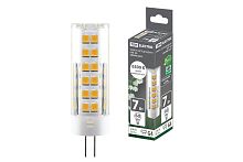 Лампа светодиодная G4-7 Вт-230 В-6500 К, SMD, 18,5x57 мм ТДМ          