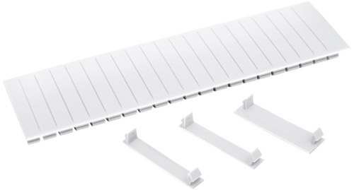 Заглушка 12 модулей белая ИЭК                                        