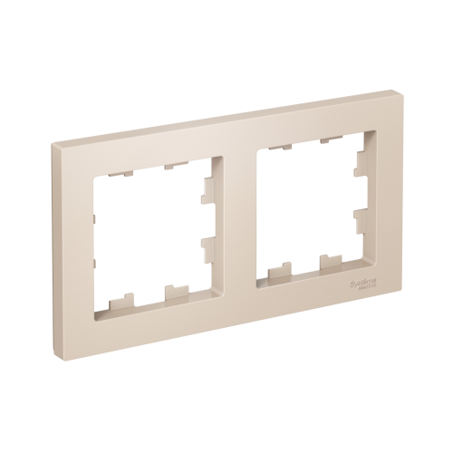 Рамка AtlasDesign 2м бежевый, универсальная (упак-30шт) SchE                                        