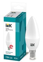 Лампа светодиодная   9Вт E14 C35 4000К свеча ИЭК          