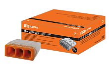 Строительно-монтажная клемма КБМ-2273-233 (2,5мм2) с пастой ТДМ          